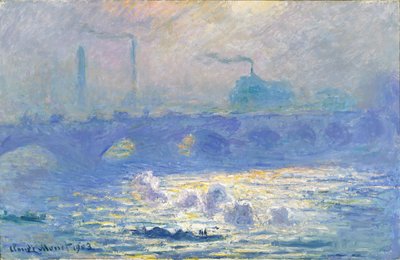 Ponte de Waterloo de Claude Monet